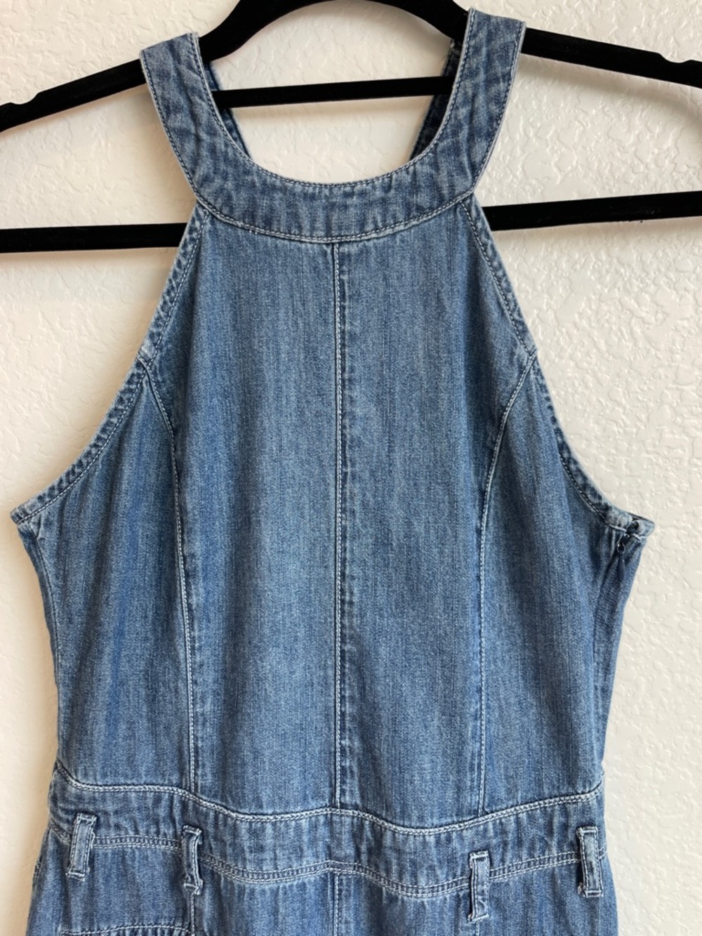 ANTHROPOLOGIE Pilcro Femme Denim Jumpsuit • Size 0 - Picture 7 of 13